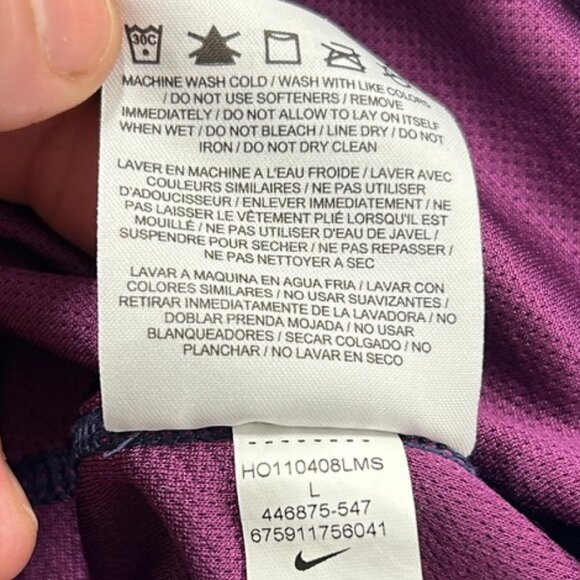 0423 Nike Dri-FIT LIVESTRONG Quarter Zip Running Jacket – Long Sleeve Activewear - Picture 8 of 10